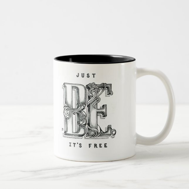 Taza Bicolor "Apenas ESTÉ. Está libre " (Derecha)