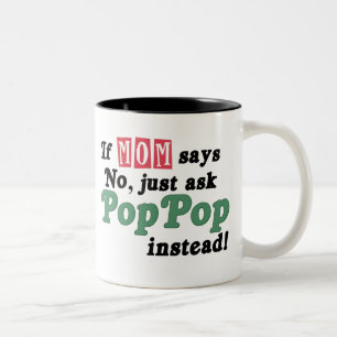 Taza Bicolor Apenas pida PopPop