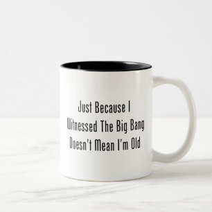 Taza Bicolor Apenas porque atestigüé Big Bang