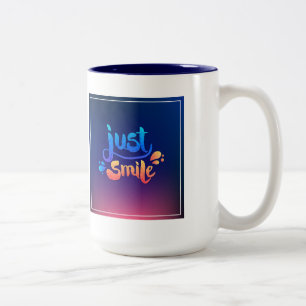 Taza Bicolor Apenas sonrisa
