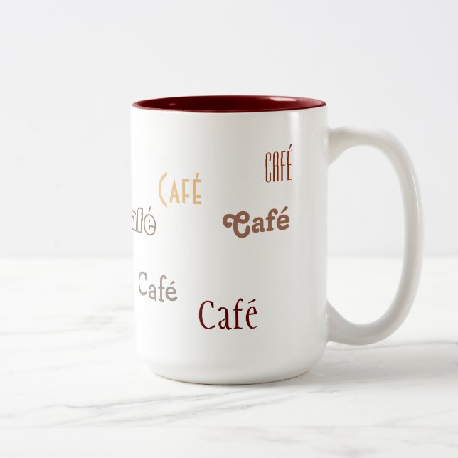 Taza Bicolor Apenas un café (Derecha)