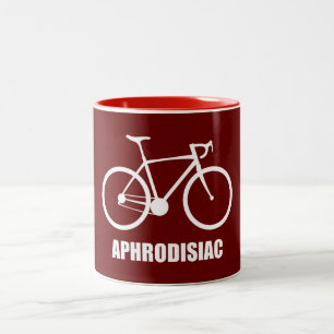Taza Bicolor Aphrodisiac en bicicleta