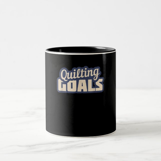 Taza Bicolor Aplastamiento de objetivos divertidos (Centro)