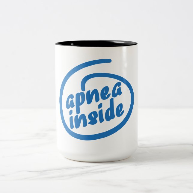 Taza Bicolor Apnea dentro de Mug (Centro)