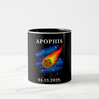 Taza Bicolor Apophis 2029 Objeto asteroide 9942 Espacio astronó
