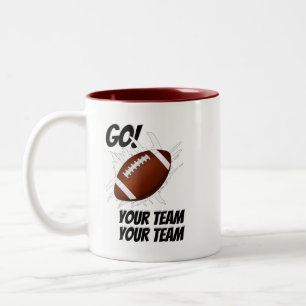Taza Bicolor Apoya la pantalla táctil de su equipo de fútbol