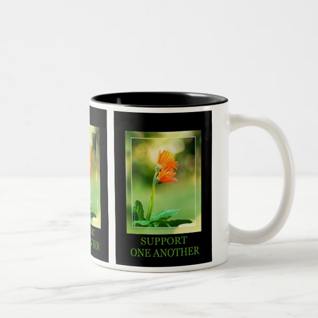 Taza Bicolor Apoyarse mutuamente (Derecha)