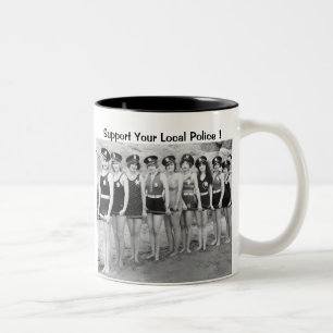 Taza Bicolor ¡Apoye su policía local!