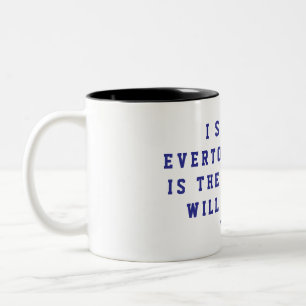 Taza Bicolor Apoyo a Everton Mug