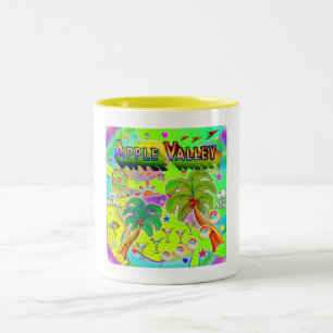 Taza Bicolor Apple Valley Mind Focus Mug