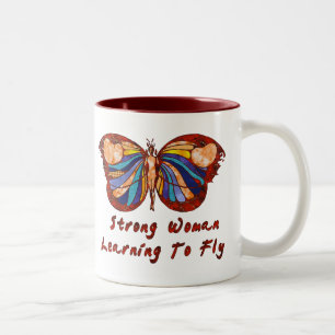 Taza Bicolor Aprendizaje volar