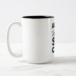 Taza Bicolor Apres Ski Club Mountain Logo - Custom Mens Winter 