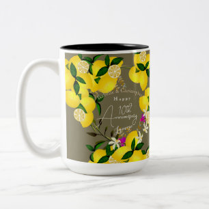 Taza Bicolor Apretar limón