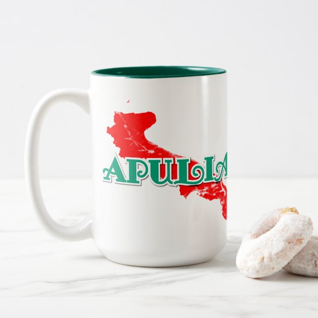 Taza Bicolor Apulia (Con donut)