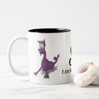 Taza Bicolor Aquarius Rahu Zodiac Dragon Purple