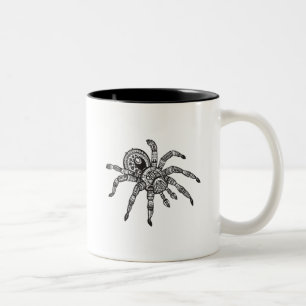 Taza Bicolor Araña inspirada