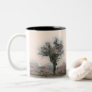 TAZA BICOLOR ÁRBOL