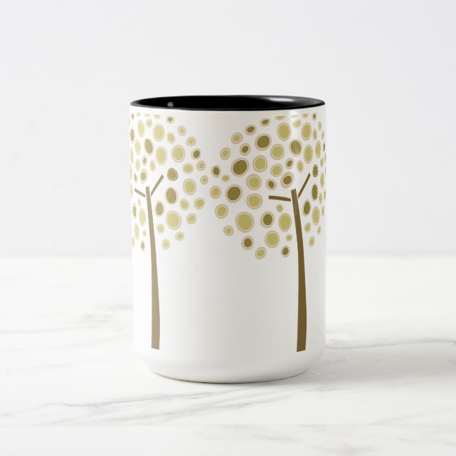 Taza Bicolor Árbol caprichoso (Centro)