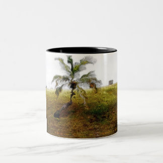 Taza Bicolor Árbol con las caras