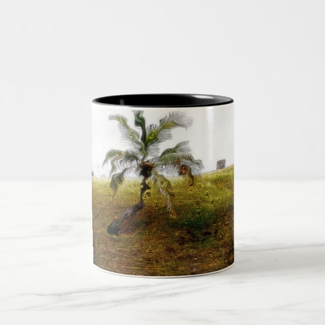 Taza Bicolor Árbol con las caras (Centro)