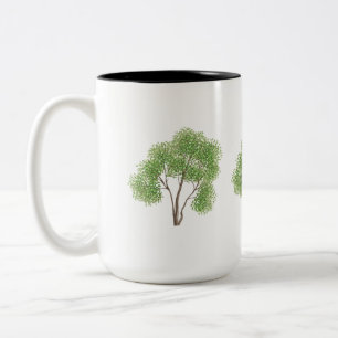 Taza Bicolor Árbol de algodón