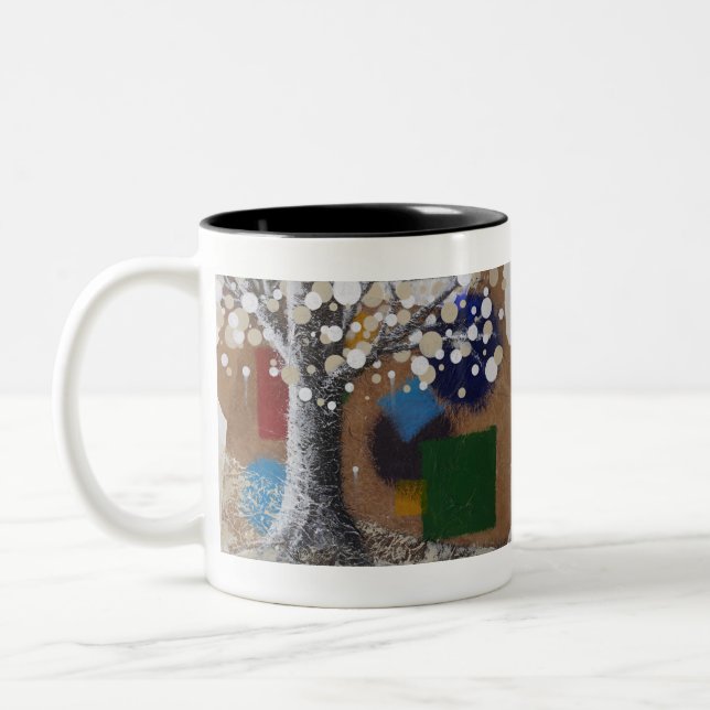 Taza Bicolor Árbol de almas (Izquierda)