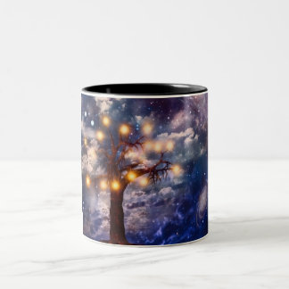Taza Bicolor Árbol de ideas