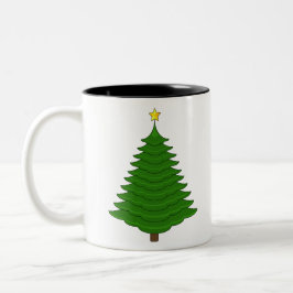 Taza Bicolor Árbol de Navidad 40
