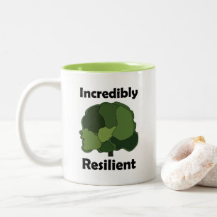 Taza Bicolor Árbol de Sicómoro Increíblemente Resiliente Inspir