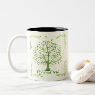 Taza Bicolor Árbol de vida