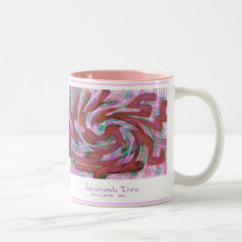 Taza Bicolor Árbol del Jacaranda
