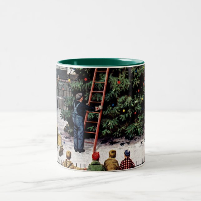 Taza Bicolor Árbol en plaza (Centro)