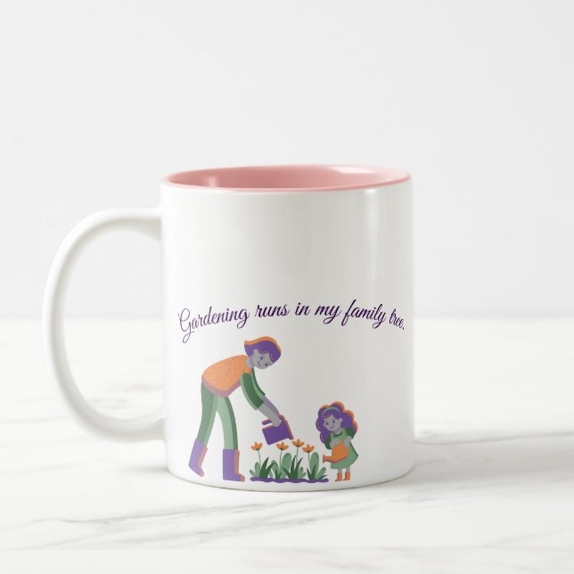 Taza Bicolor Árbol familiar (Izquierda)