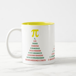 Taza Bicolor Árboles de navidad