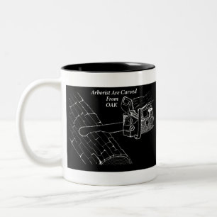 Taza Bicolor Arborisco cirujano Chainsaw