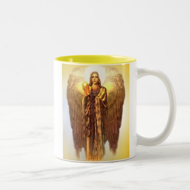 Taza Bicolor Arcángel Uriel (Derecha)