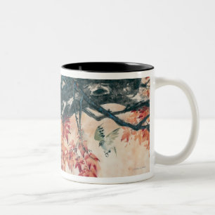 Taza Bicolor Arces rojos