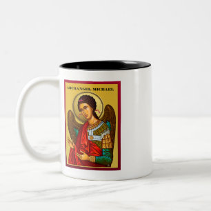 Taza Bicolor Archangel Michael