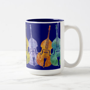 Taza Bicolor Arco iris de bajos