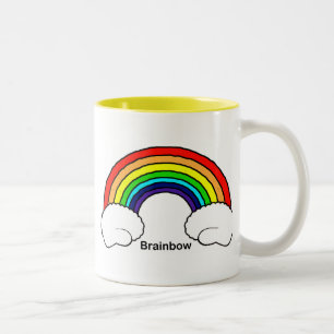 Taza Bicolor Arcoíris