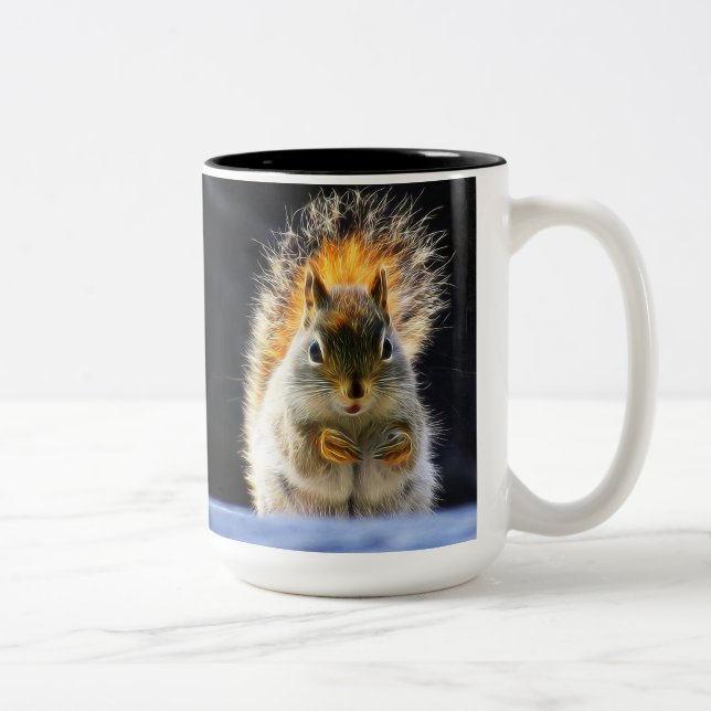 Taza Bicolor ardilla 001 (Derecha)