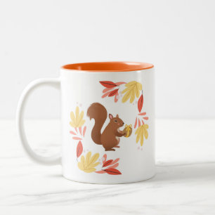 Taza Bicolor Ardilla de Caída