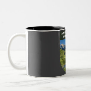 Taza Bicolor Área recreativa nacional de Sawtooth