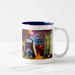 Taza Bicolor Arenas del tiempo.