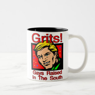Taza Bicolor ¡Arenas! Gays criados en el sur
