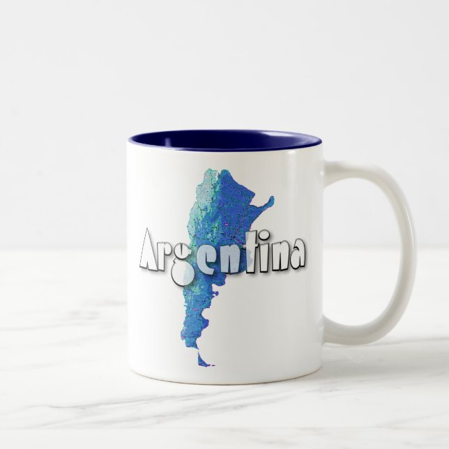 Taza Bicolor Argentina (Derecha)