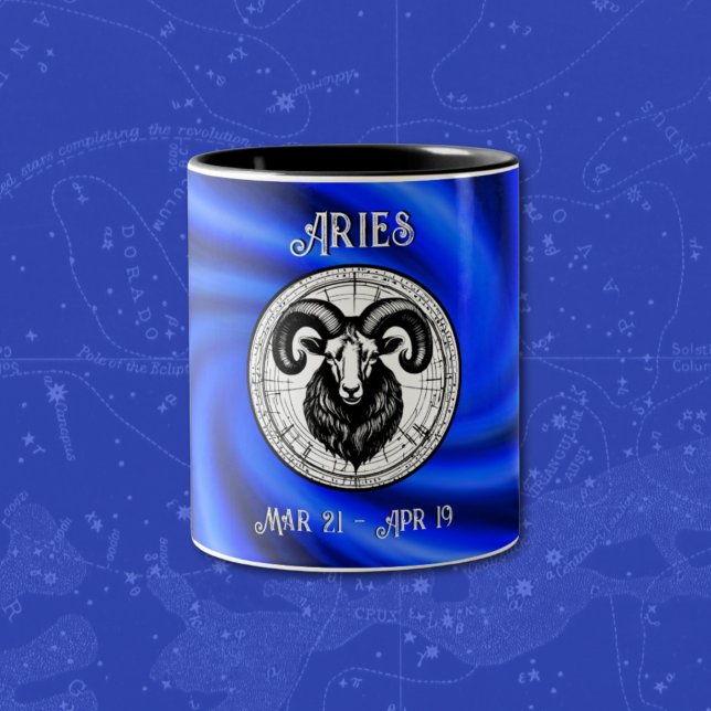 Taza Bicolor Aries Zodiac Mug (Subido por el creador)