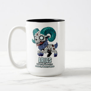 Taza Bicolor Aries Zombie