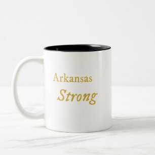 Taza Bicolor Arkansas Fuerte Café Mug