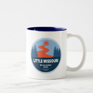Taza Bicolor Arkansas, Pequeño Río Misuri Salvaje Y Escenario